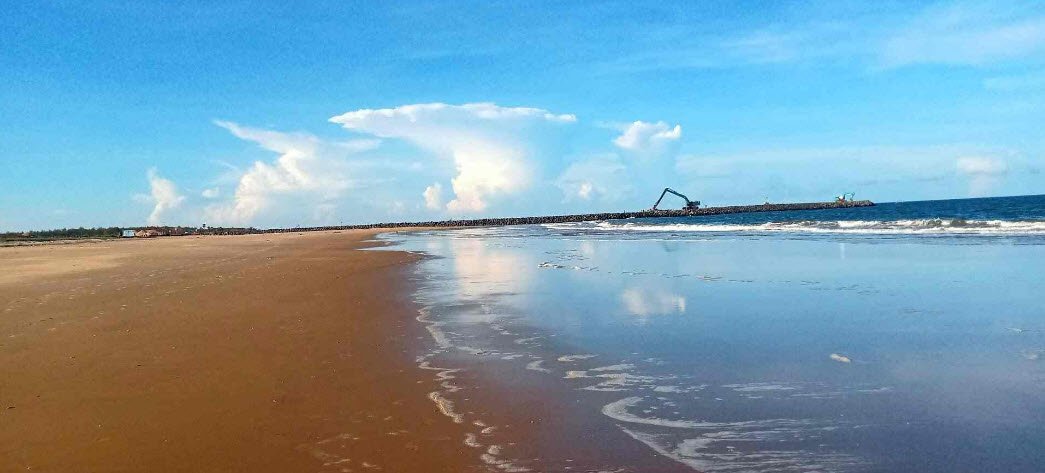 SSR Port Beach, Chinna Pattapu Palem, Andhra Pradesh, India